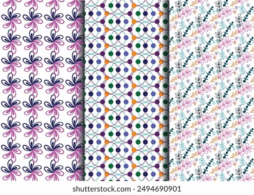 creative business brand stylish company pattern fabric fashion design template.