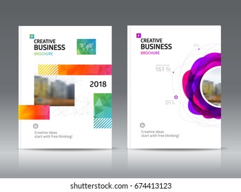 Creative business brochures covers