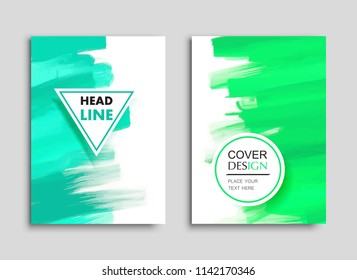 Creative business brochure.Vector flyer design.