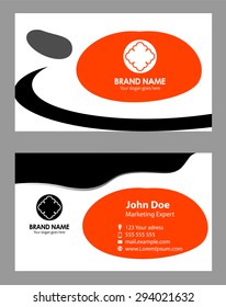 Creative business card design 