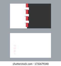 creative business card design with easy edit