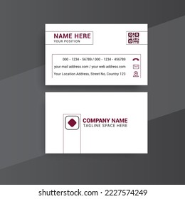 Creative Business Card Design, hohe Qualität und Standardvorlage
