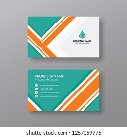 Creative business card design template