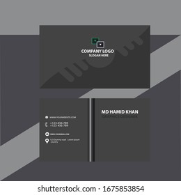 Creative Business card design template.
