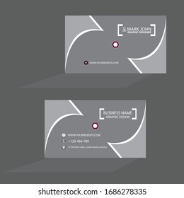 Creative Business card design template.
