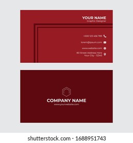 Creative Business Card Design Template