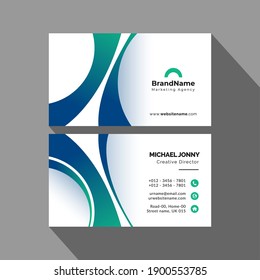 Creative business card design template