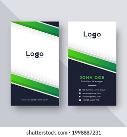 Plantilla de diseño de tarjetas de visita creativa