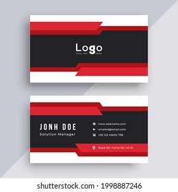 Creative business card design template