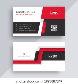Creative business card design template