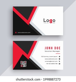 Creative business card design template