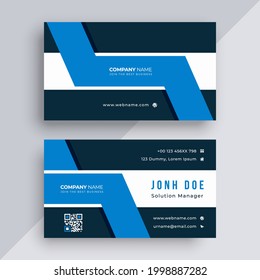 Creative business card design template