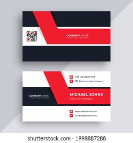 Creative business card design template