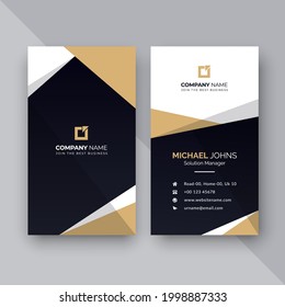 Creative business card design template