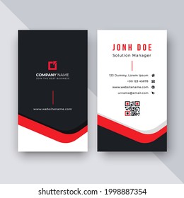 Creative business card design template