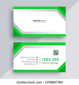 Creative business card design template