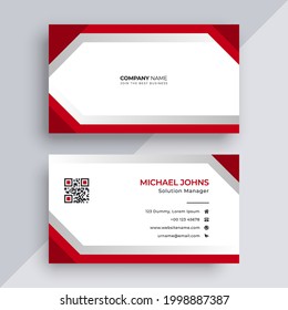 Creative business card design template