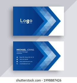 Creative business card design template