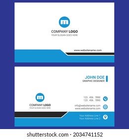 Creative business card design template 