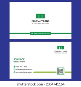 Creative business card design template 