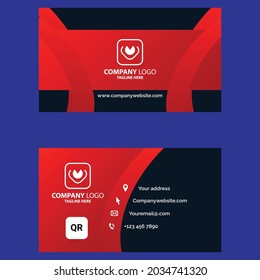 Creative business card design template 
