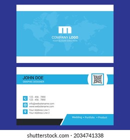 Creative business card design template 