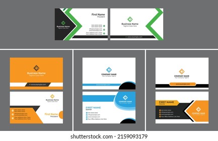 Creative Business Card Design Template