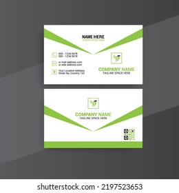 Plantilla de tarjeta profesional moderna