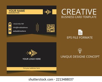 Creative Business card design template