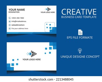 Creative Business card design template