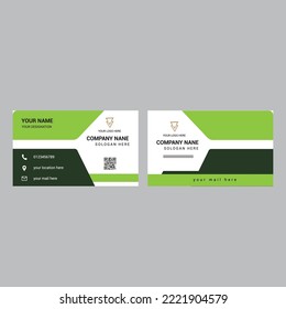 Plantilla de diseño de tarjetas de visita creativa