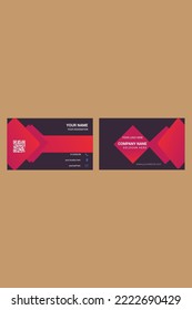 Plantilla de diseño de tarjetas de visita creativa