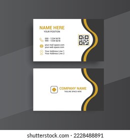 Creative Business Card Design, Card Template Design, Photos and Vector Standard Template
