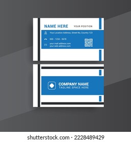 Creative Business Card Design, Card Template Design, Photos and Vector Standard Template

