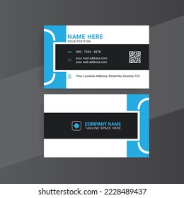 Creative Business Card Design, Card Template Design, Photos and Vector Standard Template
