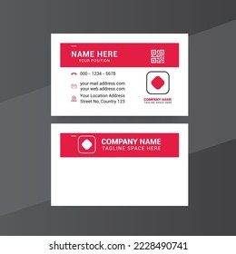 Creative Business Card Design, Card Template Design, Photos and Vector Standard Template
