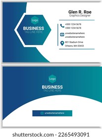 Creative Business Card Design Template
