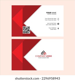 Plantilla de diseño de tarjetas de visita creativa