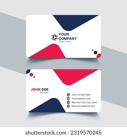 Creative business card design template, eps 10