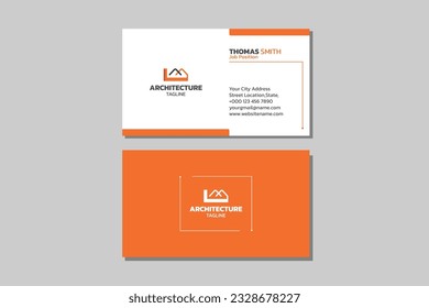 Creative business card design template