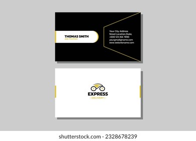 Creative business card design template