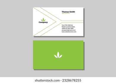 Creative business card design template