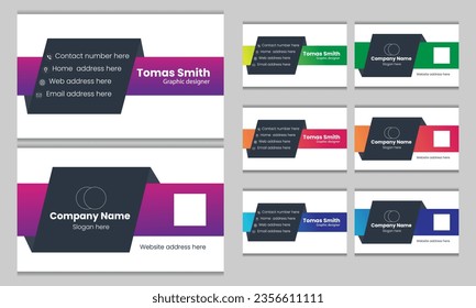 Creative business card design template ,visiting card design 