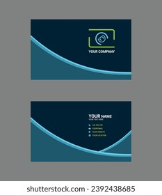 Plantilla de diseño de tarjetas de visita creativa