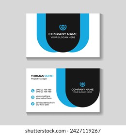 Plantilla de diseño de tarjeta de visita creativa