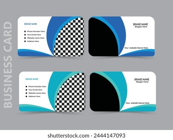Creative Business card design template for your business.