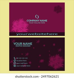 creative business card design template