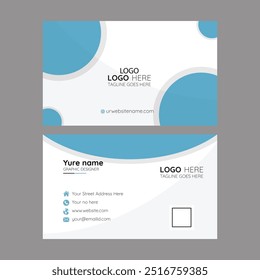Plantilla de diseño de tarjeta de visita creativa 