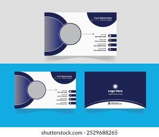 Vorlage für kreatives Visitenkartendesign.
