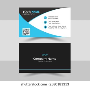 Creative Business Card Design Template.